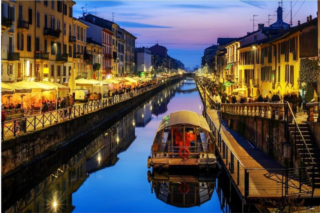 Appartamento Navigli Charming Flat Milano Esterno foto